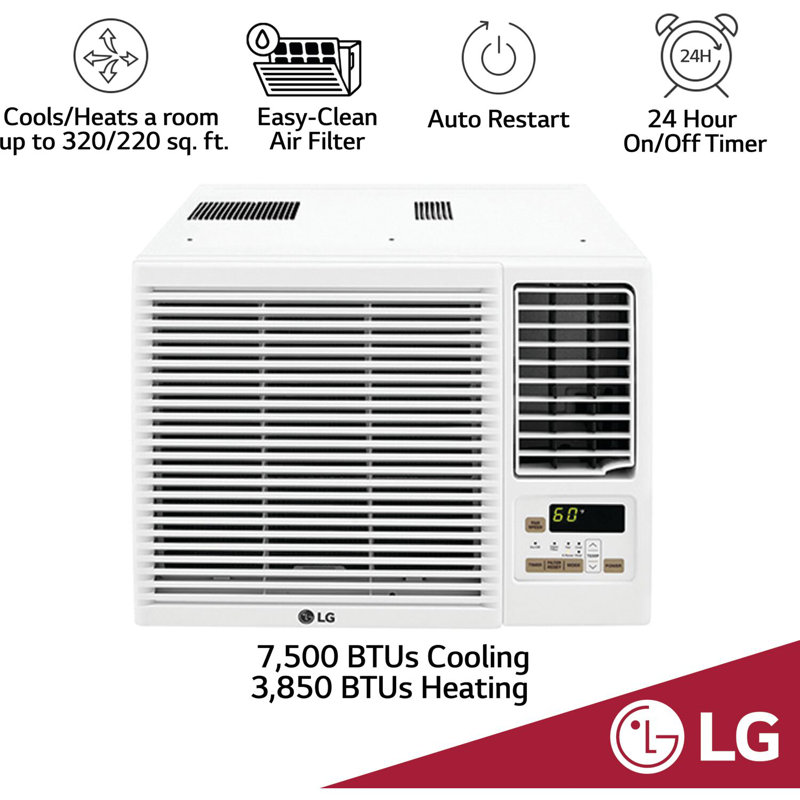 7500 btu air conditioner room size