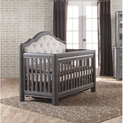 Cristallo Forever 4 In 1 Convertible Crib Pali Color Granite White