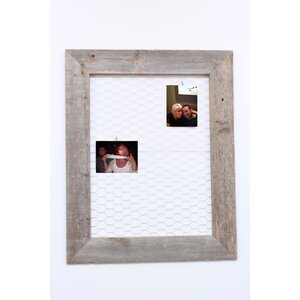 Message and Photo Wall Mounted Bulletin Board