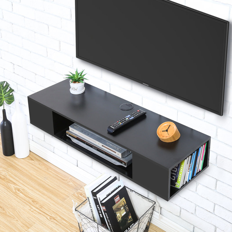 Ebern Designs Amanzia Floating Tv Stand For Tvs Up To 55 Wayfair We design floating tv stands, dvd units and install tv brackets giving your home a modern day look and feel. wayfair