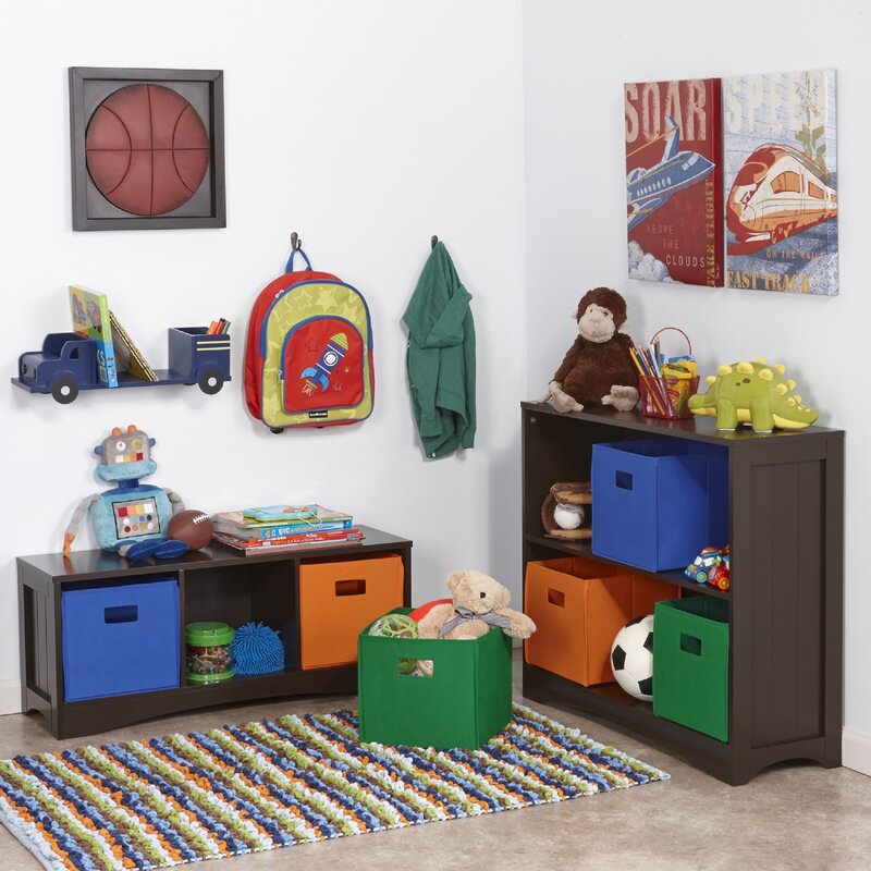 bed with toy storage