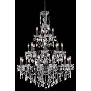 Thao 24-Light Crystal Chandelier