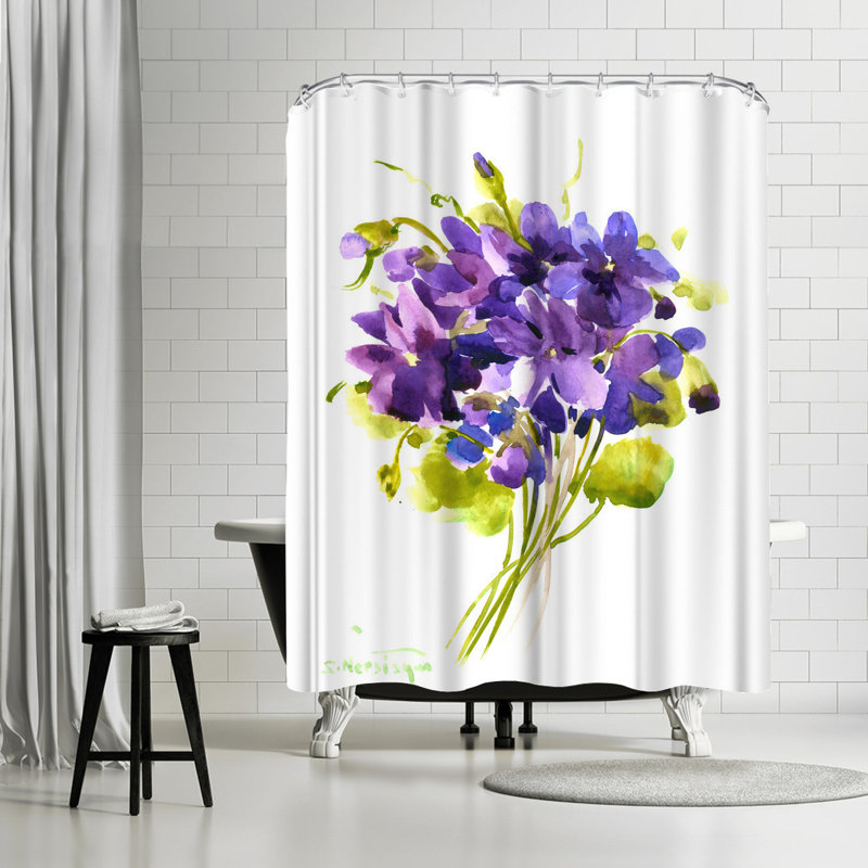 East Urban Home Suren Nersisyan Single Shower Curtain Wayfair