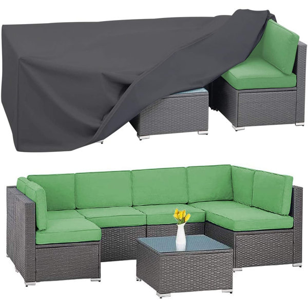 Latitude Run® Breathable Patio Furniture Set Cover & Reviews | Wayfair