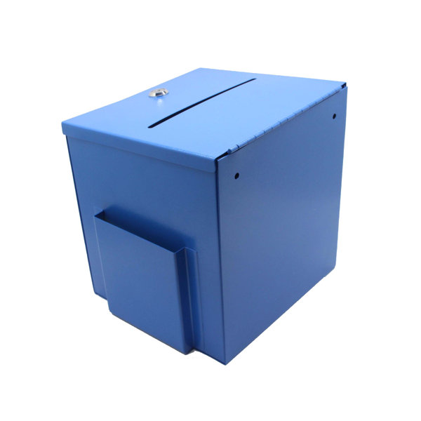 Marketing Holders Acrylic Ballot Suggestion Donation Box 9 " w x 10 " h x 5 " d 