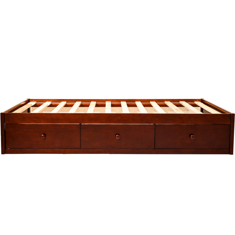 Harriet Bee Jazmin Twin Platform Bed With 3 Drawers Wayfair Find the right products at the right price every time.