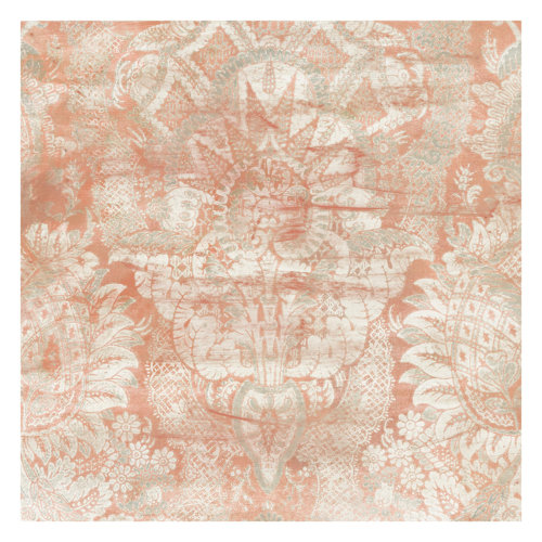 Ornamental Texture I 2.88m x 2.88m Embossed Matt Peel & Stick Wall Mural East Urban Home