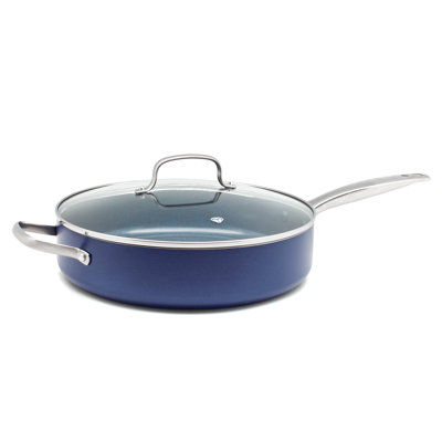 Blue Diamond 5 qt NonStick Saute Pan with Lid Blue Diamond