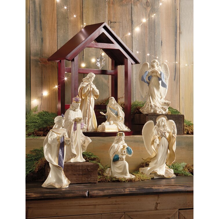 Lenox 10 Piece First Blessing Nativity Set | Wayfair