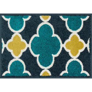 Terrace Navy/Teal Area Rug