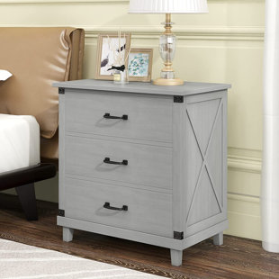 wayfair 3 drawer nightstand