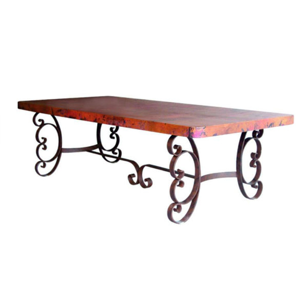 Rectangular Wrought Iron Dining Table Wayfair