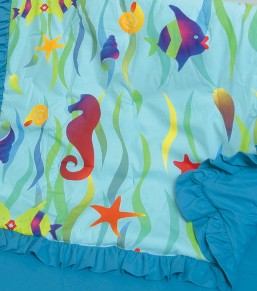 tropical crib bedding set