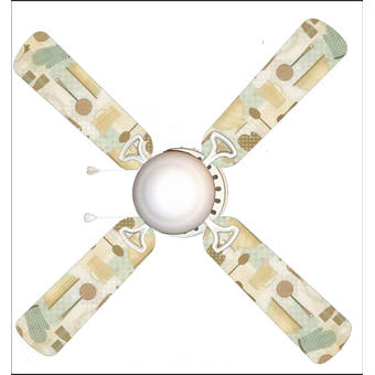 Mercer41 42 Levins 4 Blade Ceiling Fan Light Kit Included Wayfair