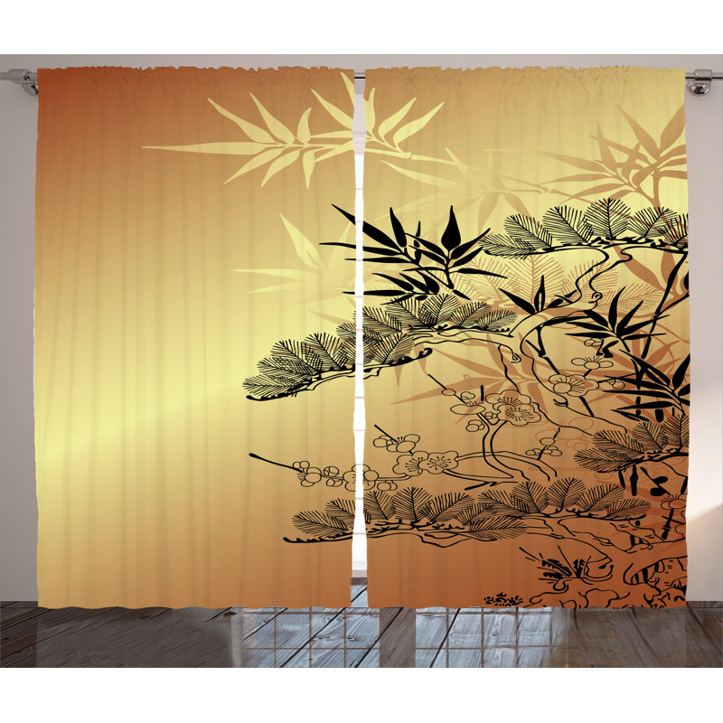 World Menagerie Yakhlef Japanese Graphic Print And Text Semi Sheer