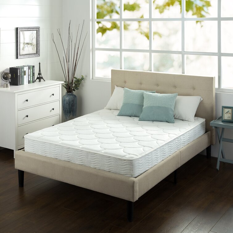 Zinus 8'' Firm Innerspring Mattress & Reviews | Wayfair