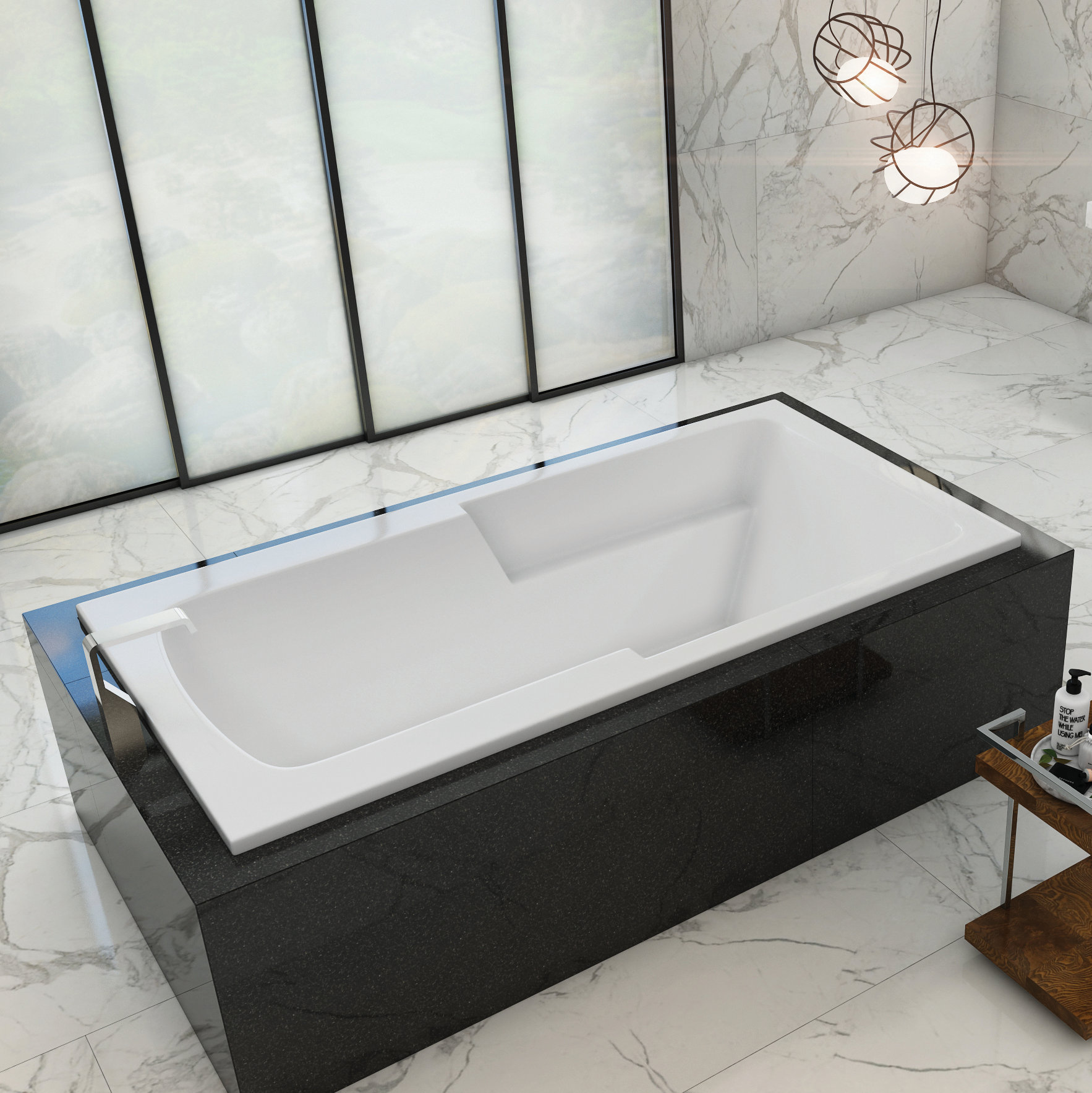 Americh Madison 66 X 34 Drop In Air Bathtub Wayfair