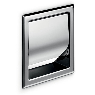 Hotellerie Recessed Toilet Paper Holder with Cover
