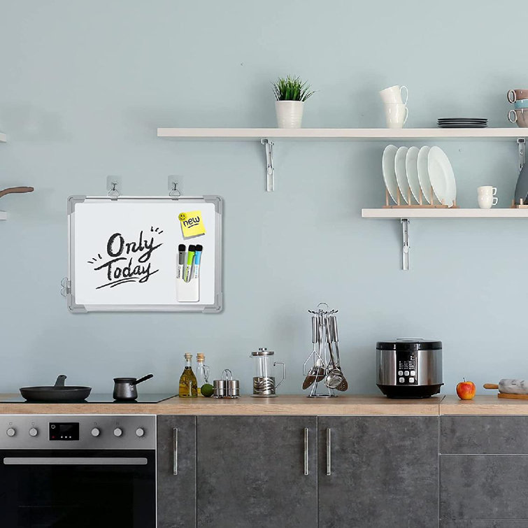 Dry Erase Board, MagneticBoard Dry Erase For Wall Board For Door,  Fridge,Office, School, Kids, Home, Kids Drawing, Kitchen Grocery List, To  Do List