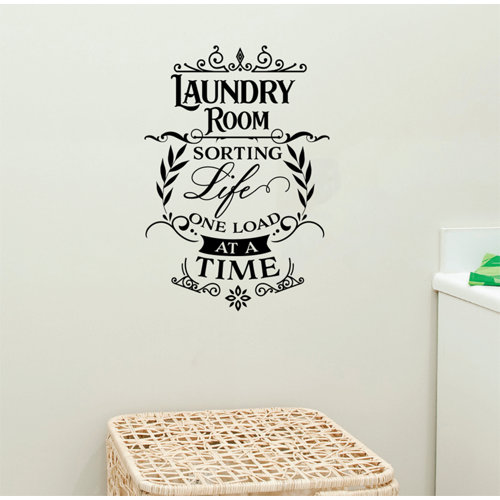 Wall Decal Sorting Out Life One Load at a Time #2