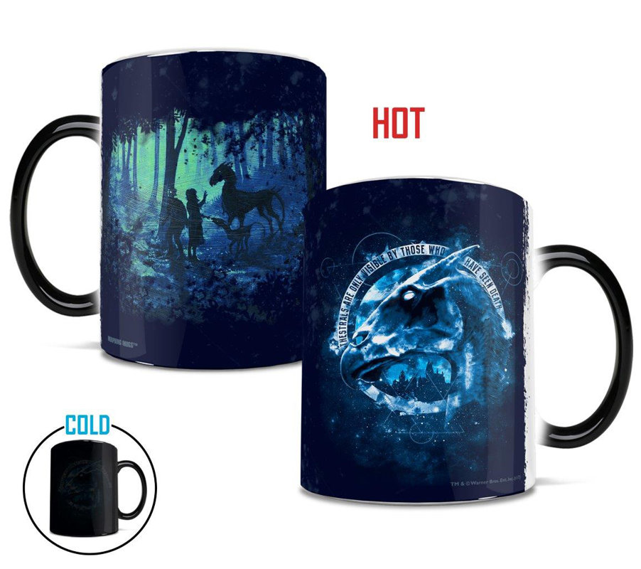 Morphing Mugs Harry Potter Thestrals Coffee Mug Reviews Wayfair Harry Potter Thestrals Coffee Mug