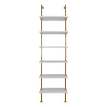 Short gold bookshelf clearance