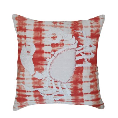 Marnia Scorpion Cotton Throw Pillow A1 Home Collections LLC