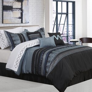 Alberts Geometric 7 Piece Comforter Set