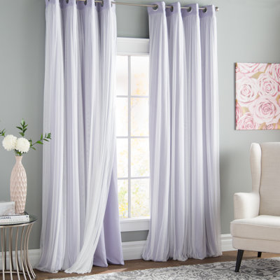 Purple Room Darkening Curtains Amp Drapes You Ll Love In