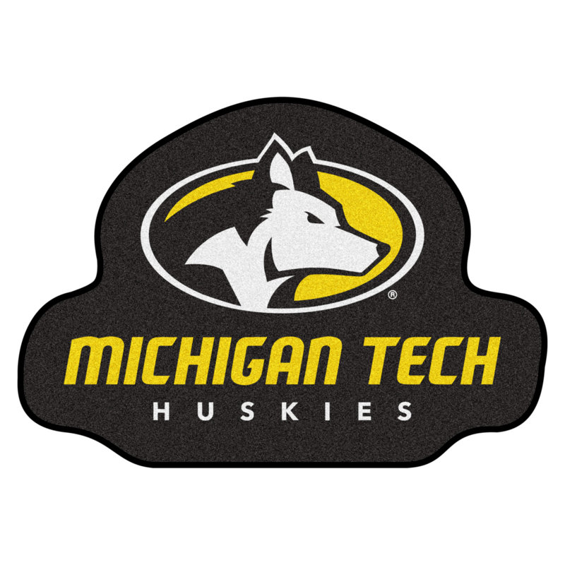 Fanmats Michigan Tech University 40 In X 30 In Non Slip Indoor Only Door Mat Wayfair