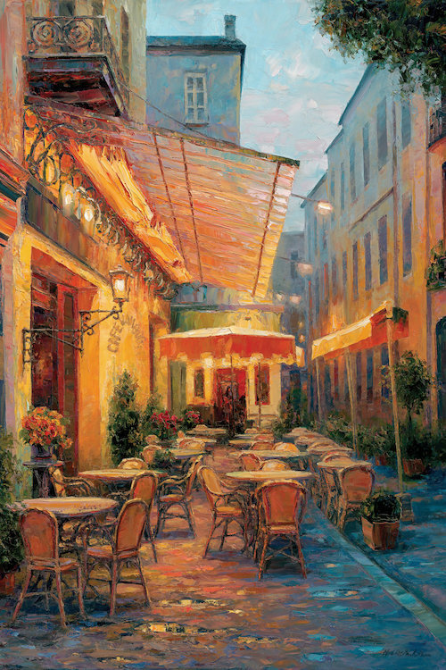 Charlton Home Cafe Van Gogh 2008 Arles France Painting Print On