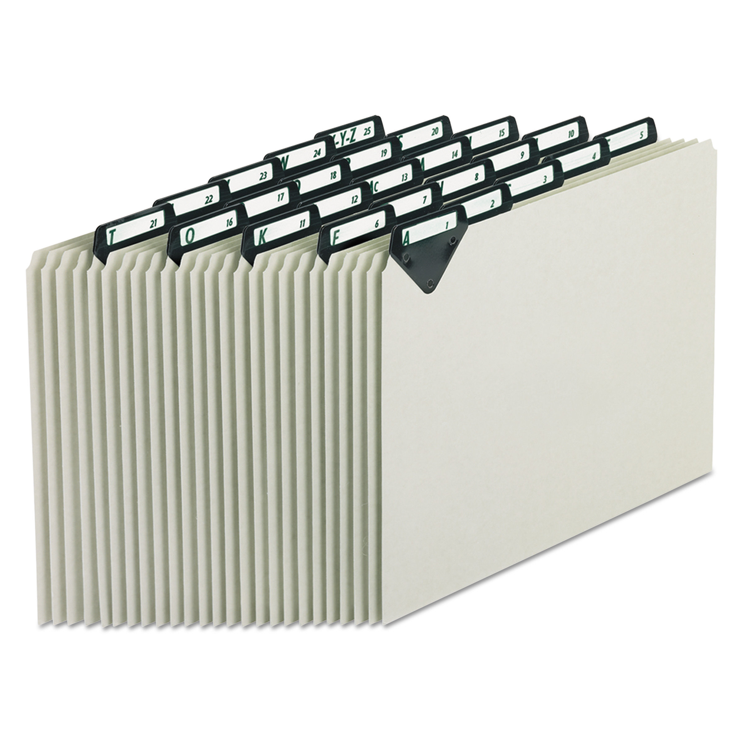 25 Set Letter Sold As 1 Set Alpha Pressboard 1 5 Tab Recycled Top Tab File Guides Labels Indexes Stamps File Guides