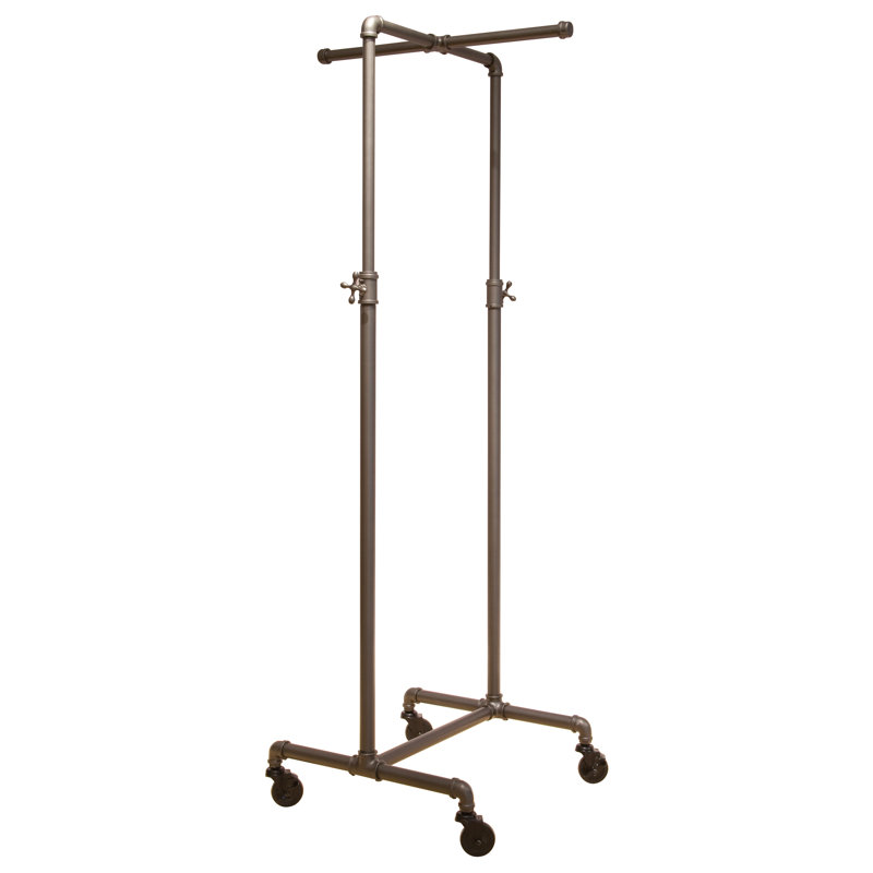 Rebrilliant Aenwood 21 W 2 Way Clothes And Garment Rack Wayfair