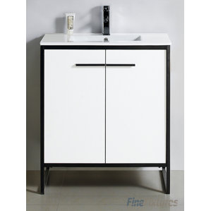 30 Inch Vintage Bathroom Vanity metal bathroom vanities you'll love | wayfair 30 Inch Vintage Bathroom Vanity metal bathroom vanities you'll love | wayfair