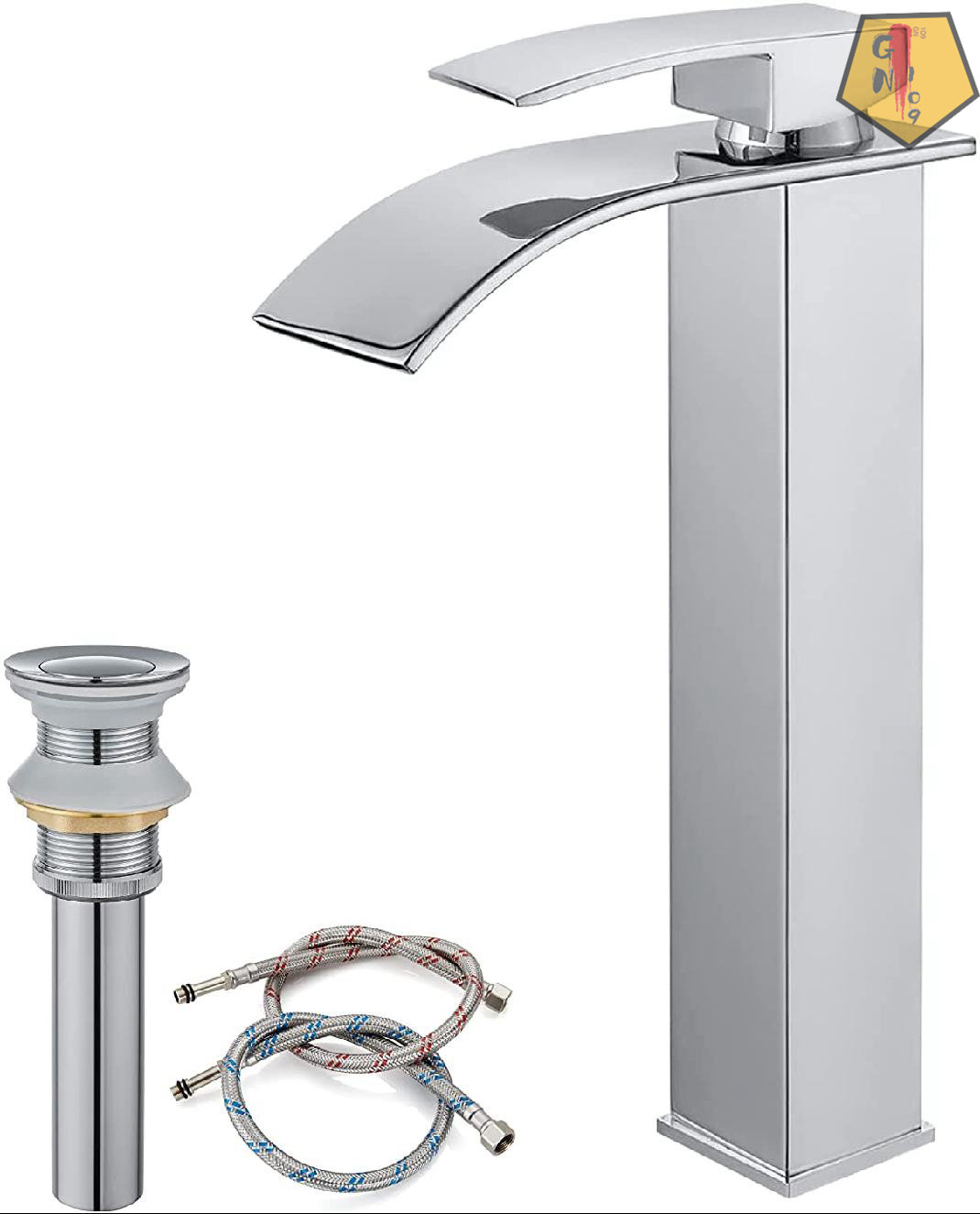 Gn109 Single Hole Faucet Single Handle Bathroom Faucet With Drain