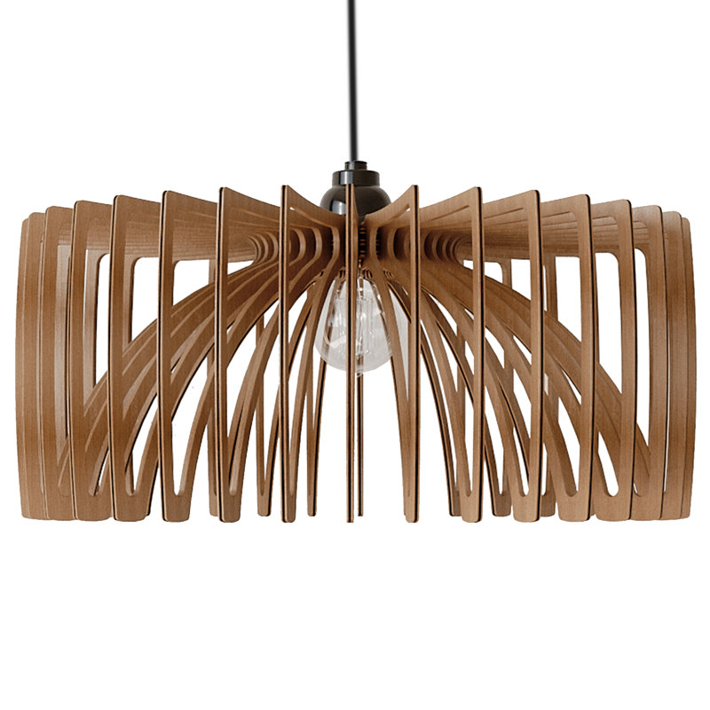 George Oliver Bannon 1 Light Single Drum Pendant Wayfair