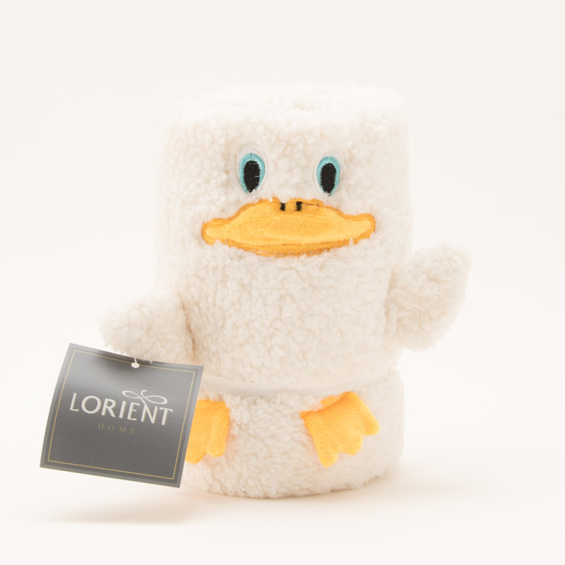 white duck stuffed animal