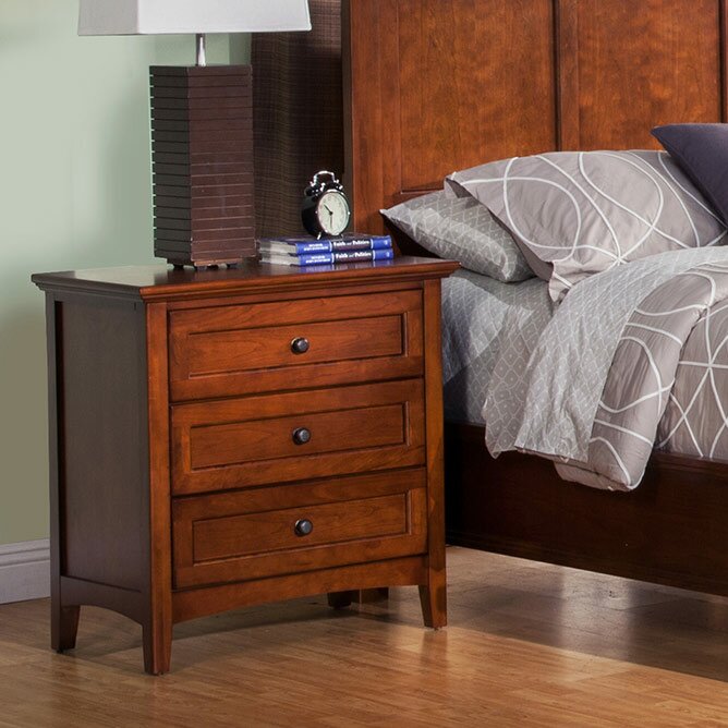 Darby Home Co Seger 3 Drawer Nightstand Reviews Wayfair