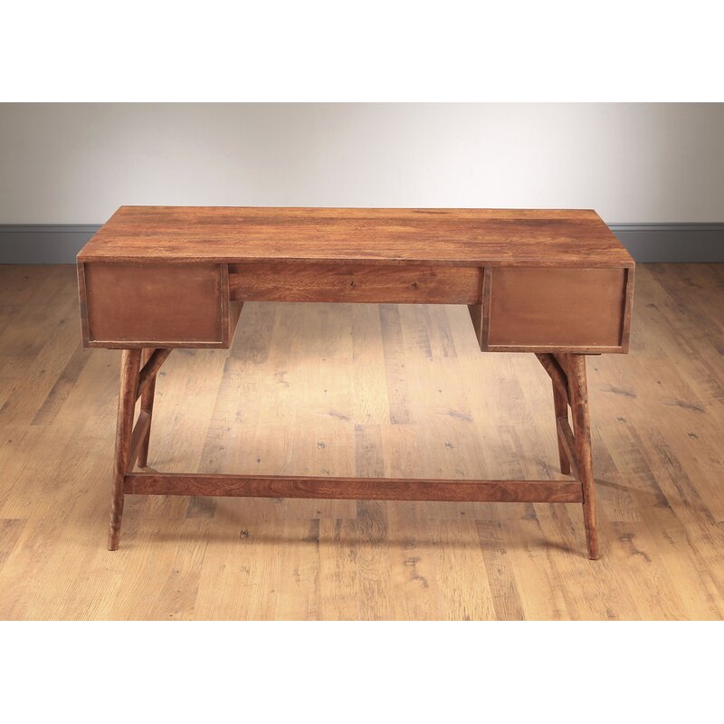 Corrigan Studio Rickey Solid Wood Desk Wayfair
