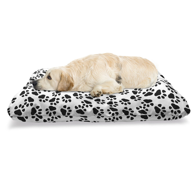 paw shaped dog bed
