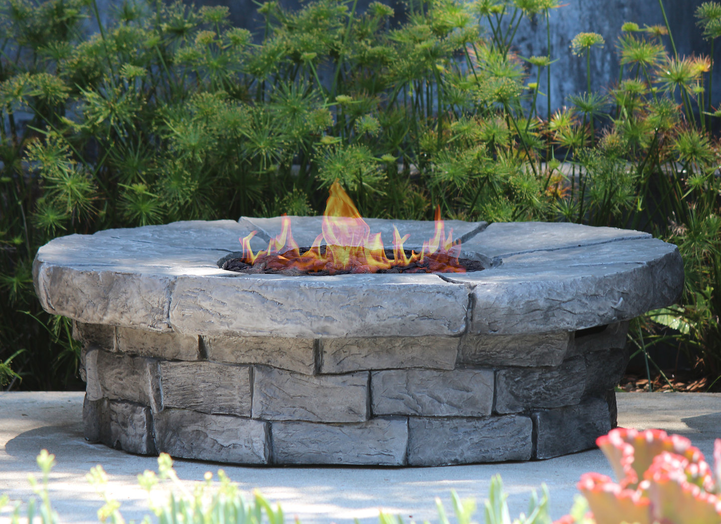 Tavon Concrete Propane Natural Gas Fire Pit Table Joss Main