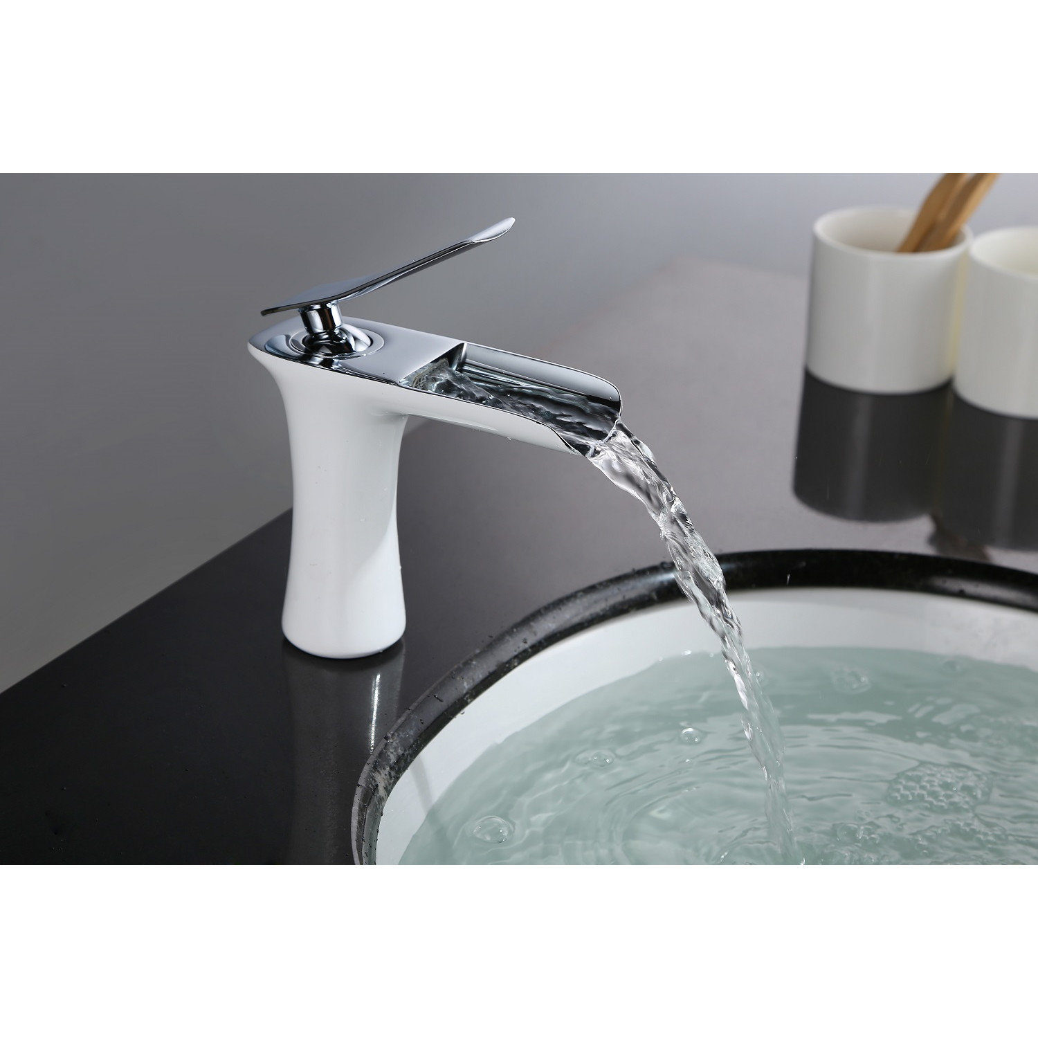 Sumerain Single Hole Waterfall Faucet Reviews Wayfair