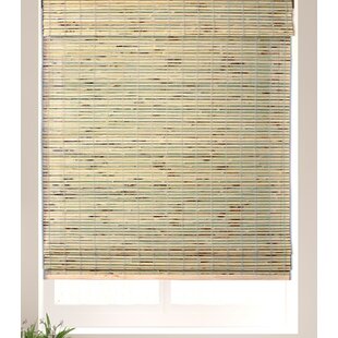 Bamboo Roller Blind Window dressing Hanging Sunshade Natural Brown Selectable 