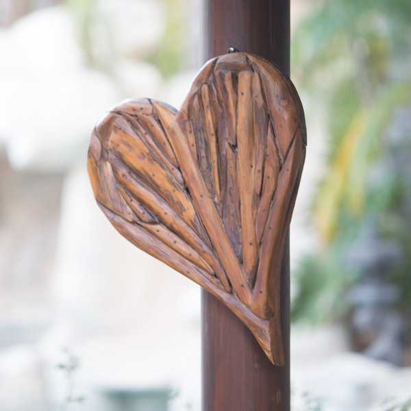 Wooden Heart Wall Decor Wayfair