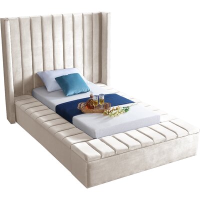 Everly Quinn Rick Upholstered Storage Bed & Reviews | Wayfair