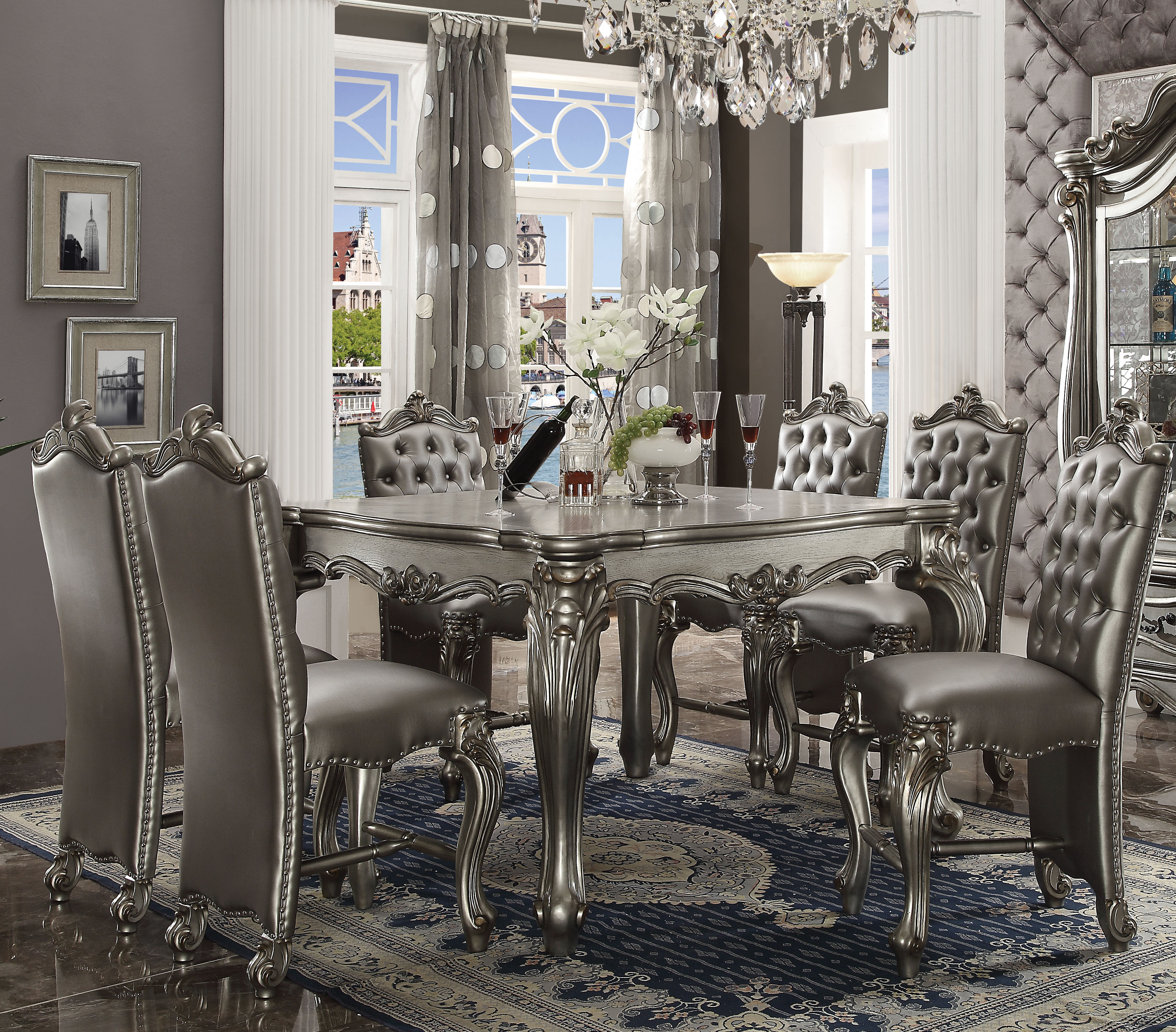 Astoria Grand Welton Counter Height Dining Table Wayfair