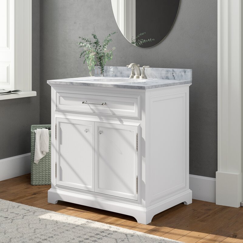 Three Posts Bergin 30 Single Bathroom Vanity Reviews Wayfair