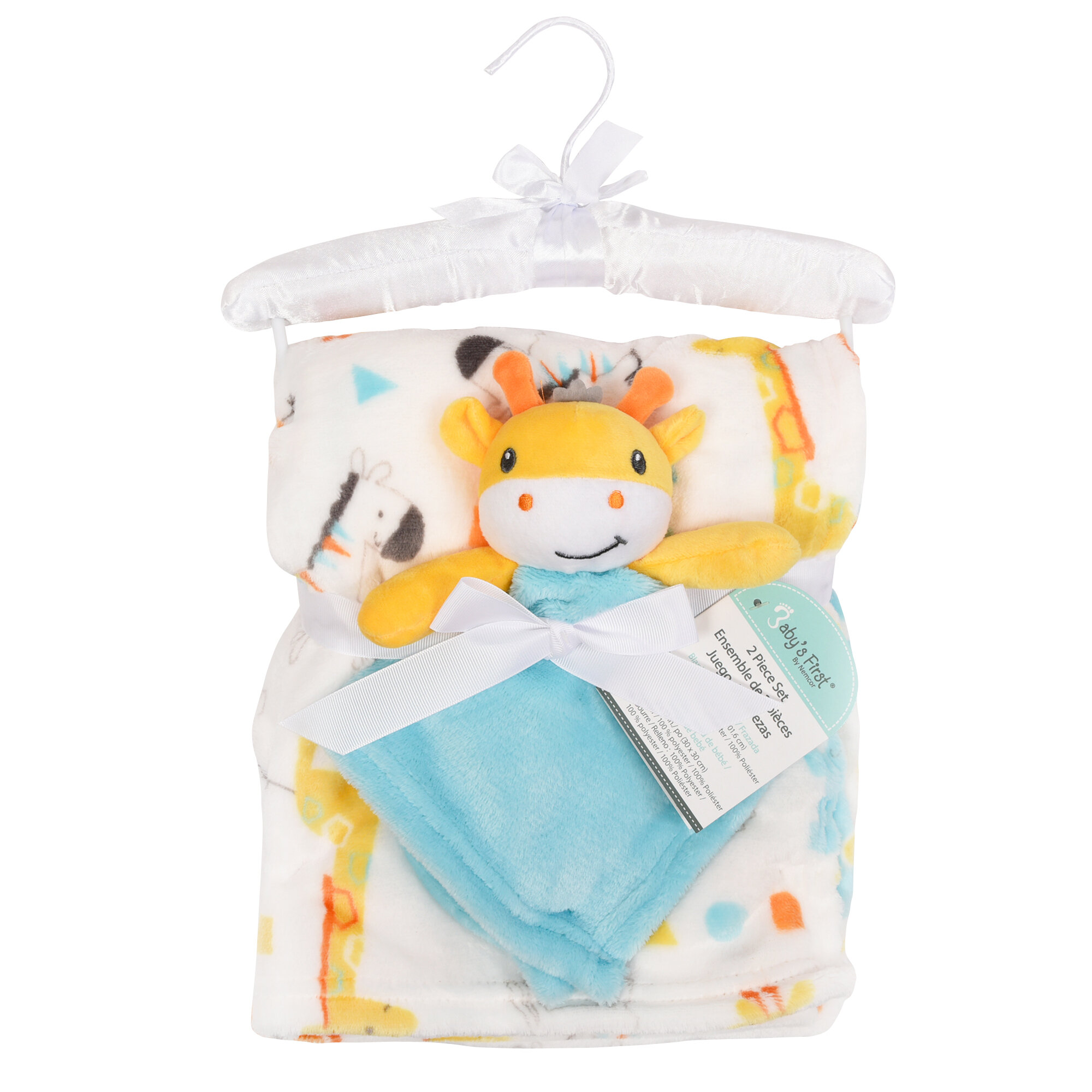 Baby S First Buddy Giraffe Baby Blanket Wayfair Ca