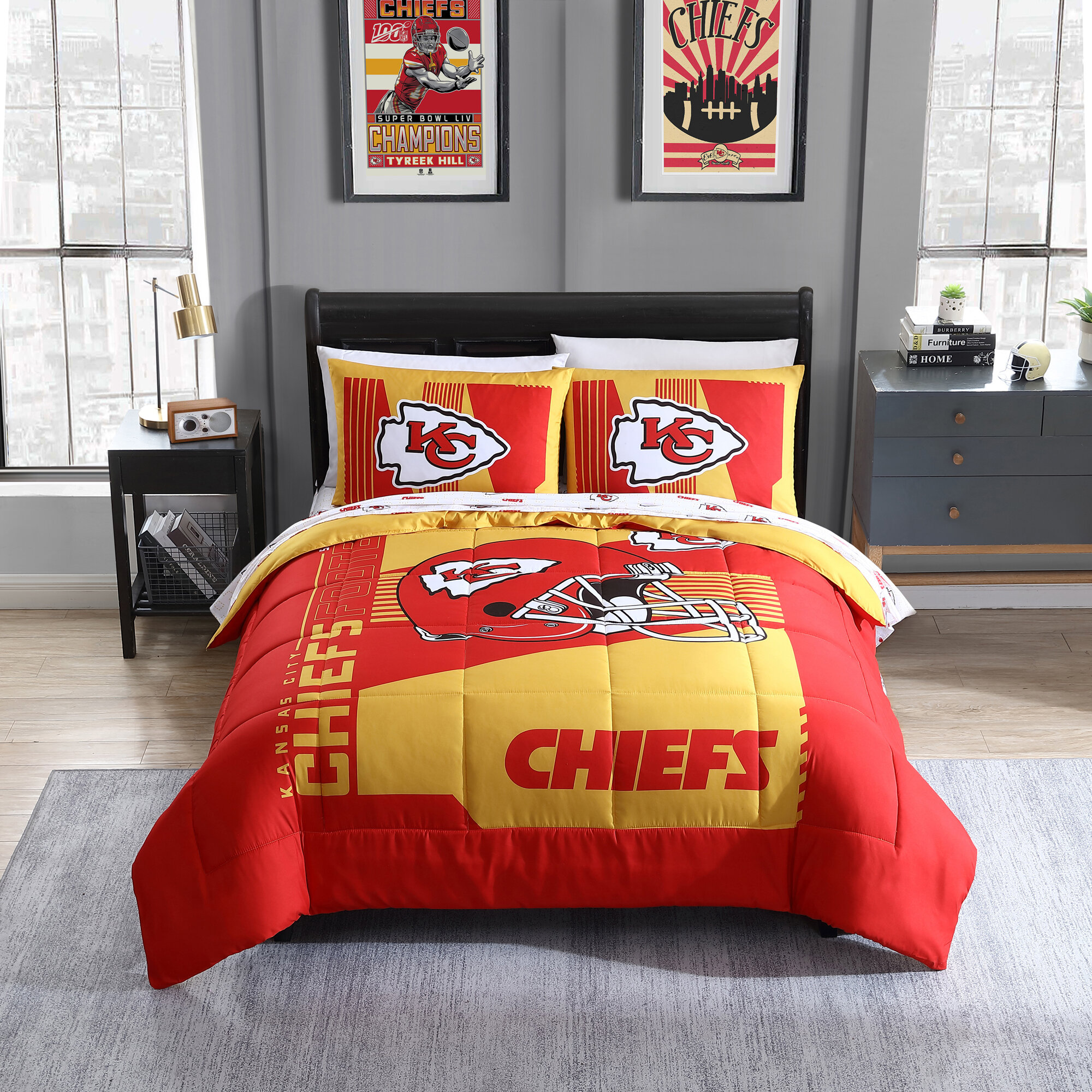 nfl comforter set full