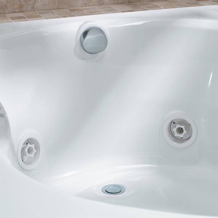 Jacuzzi P55826BN Universal Rotary Bath Drain Brushed Nickel